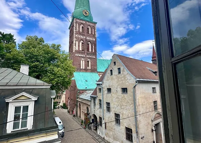 Old Town St Jacobs Cathedral View